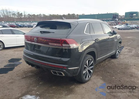 2025 Volkswagen Atlas Cross Sport 2.0T Sel Premium R-Line из США, поврежденный, VIN 1V2FE2CAXSC206406